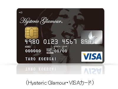 Hysteric Glamour・VISAカード